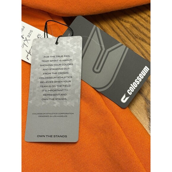 COLOSSEUM UNISEX SYRACUSE ORANGE CREW NECK FLEECE SWEATSHIRT SZ XL NWT - Picture 9 of 9
